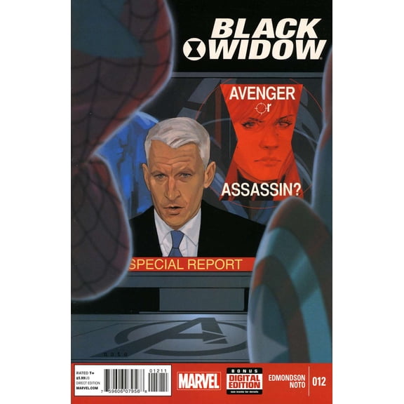 Black Widow (5th Series) #12 VF ; Marvel Comic Book