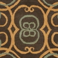 thumbnail image 2 of Handmade Rodeo Drive Iron Gate Brown Wool Rug, 2 of 5