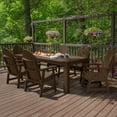 thumbnail image 2 of Highwood 7-pc Hamilton Dining Set - 42" x 84" Rectangle Table, Dining Height, Outdoor, Eco-friendly, Synthetic Wood, 2 of 10