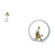 thumbnail image 5 of Figura de resina de ángel,Estatua de ángel Figura Decoración del hogar Estante de interior,Escultura coleccionable de figura rezando para sala de estar,Estatua de niña,Estatuas de mujeres y, 5 of 8