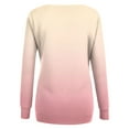 thumbnail image 4 of Long Sleeve T Shirt Women Womens Tops Trendy Spring Pullover Shirts for Women Loose Fit My Items My Order, 4 of 5
