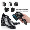 thumbnail image 2 of Cepillo Eléctrico para Zapatos, Kit Eléctrico para Limpiar Zapatos Cepillo Eléctrico Automático para Zapatos Pulidora de Mano para Brillo Cepillo Eléctrico para Pulir Zapatos p Hogar Octpeak NO, 2 of 8
