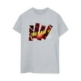 thumbnail image 1 of DC Comics Womens The Flash Pillars Cotton Boyfriend T-Shirt, 1 of 3