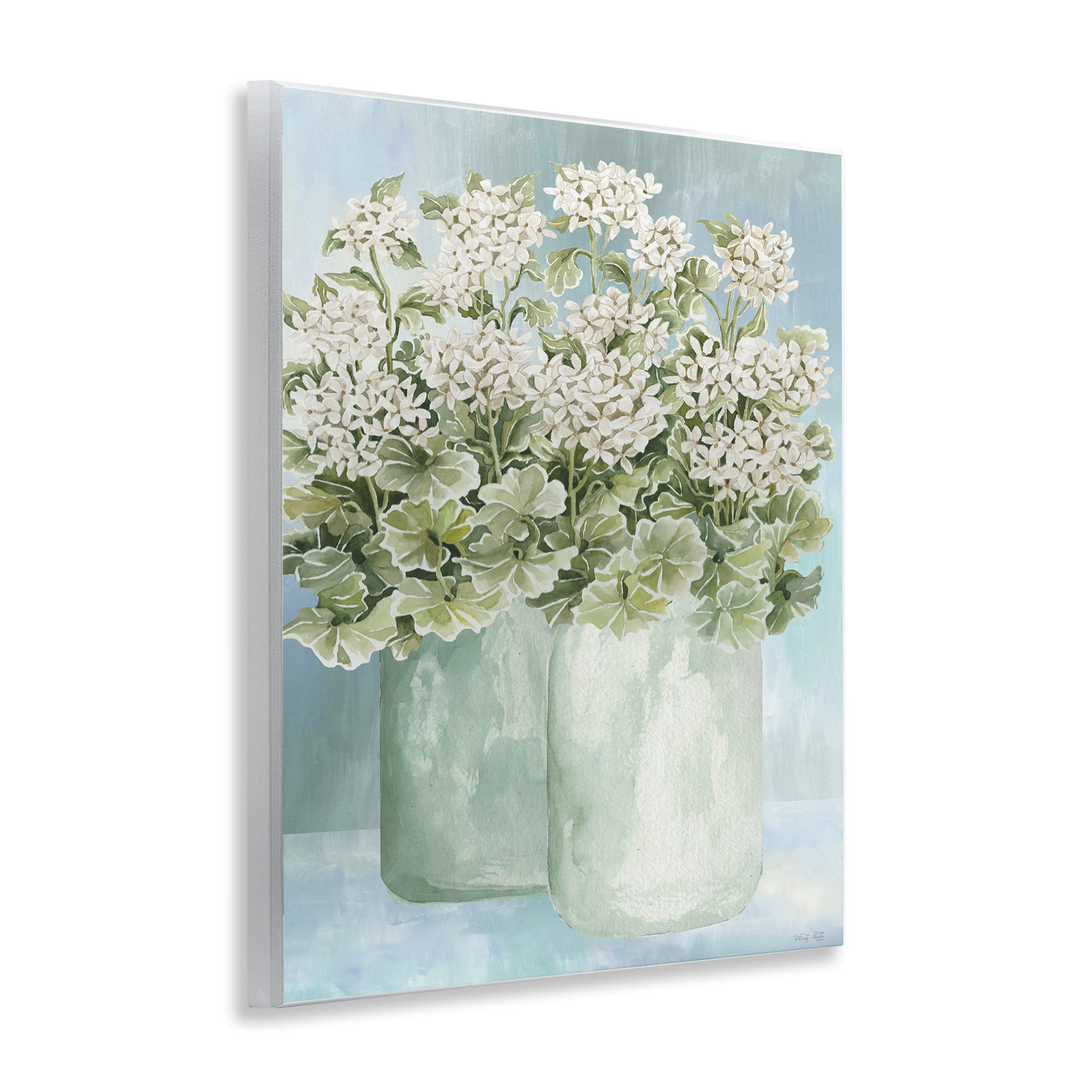 Stupell Industries Charming Country Herbs Botanical & Floral Painting Unframed Art Print Wall Art, 11 x 14