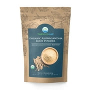 Nature's Lab Organic Ashwagandha Root Powder - 1lb Bag (227 Servings) - Supports Healthy Stress Response*