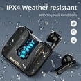 thumbnail image 4 of Wireless Bluetooth Earbuds with ANC, 13mm Drivers and 24H Playtime, IPX5 Waterproof In-Ear Headphones for Gym Workouts, Music and Daily Use, Bluetooth 5.4 Touch Control, 4 of 6