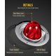 thumbnail image 2 of Kit de luces LED tipo sandía Partsam para Peterbilt Freightliner, 2 of 8