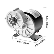 KFFKFF 350W Electric Motor with Brushless DC, 24V 3000rpm for Go Kart, Electric Engine for Dirt Bike, E-Bike Motorcycle Scooter DIY Projects