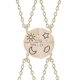 thumbnail image 1 of Collar sencillo de moda con estrellas, luna, sol y nubes, con costuras, collar para pareja de buenos amigos, accesorios de cadena de lana, 1 of 6