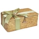 thumbnail image 5 of Cesta tejida estilo pastoral, cesta de almacenamiento, caja tejida a mano, cesta para envolver regalos de fiesta, 5 of 7