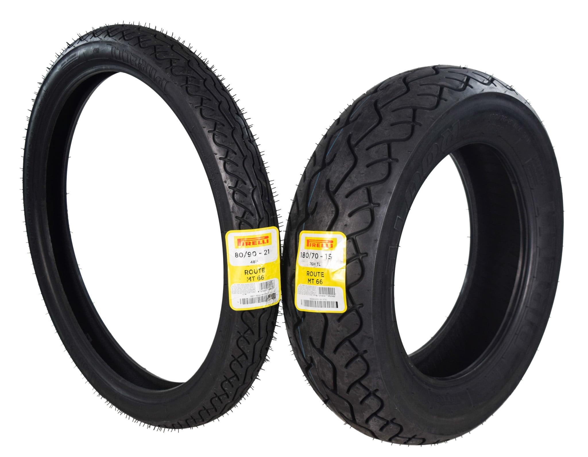 Pirelli MT 66 Route 80/90-21 180/70-15 Front/Rear Cruiser ...