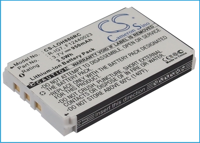 Batterie 950mAh Pour Télécommande Logitech - Remplace 1903040000 - Neuf