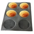 thumbnail image 2 of Silicone Bun Bread Round Shape Bread Tray Perforated Bakery Molds, 2 of 8