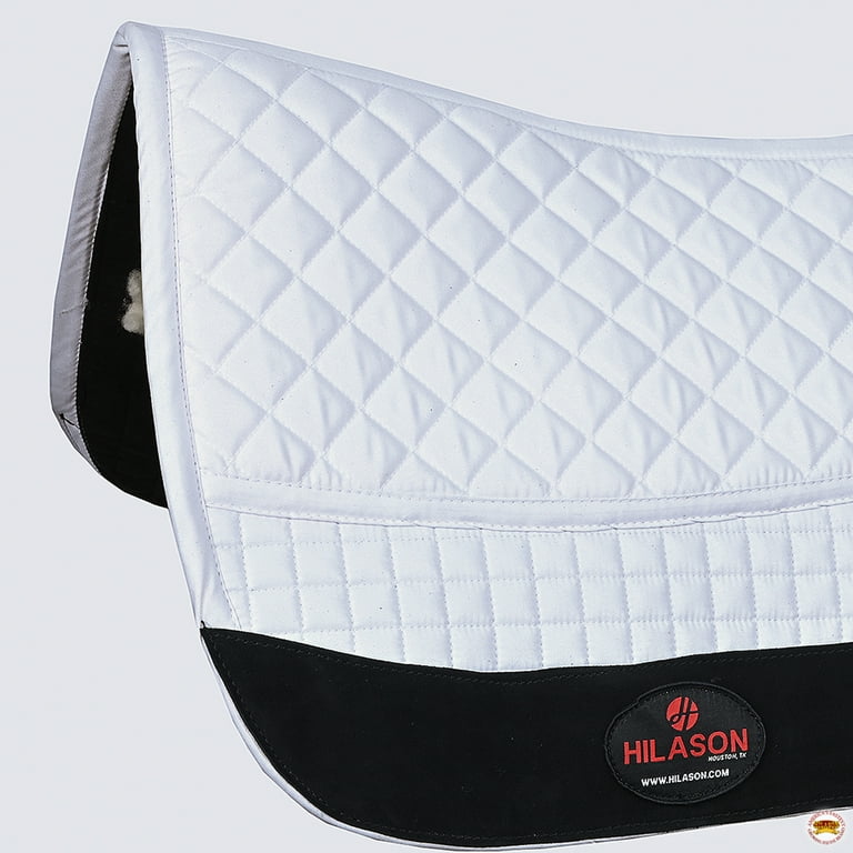 Tapis De Selle Showman En Feutre Noir – 30x32 – Neuf – équitation