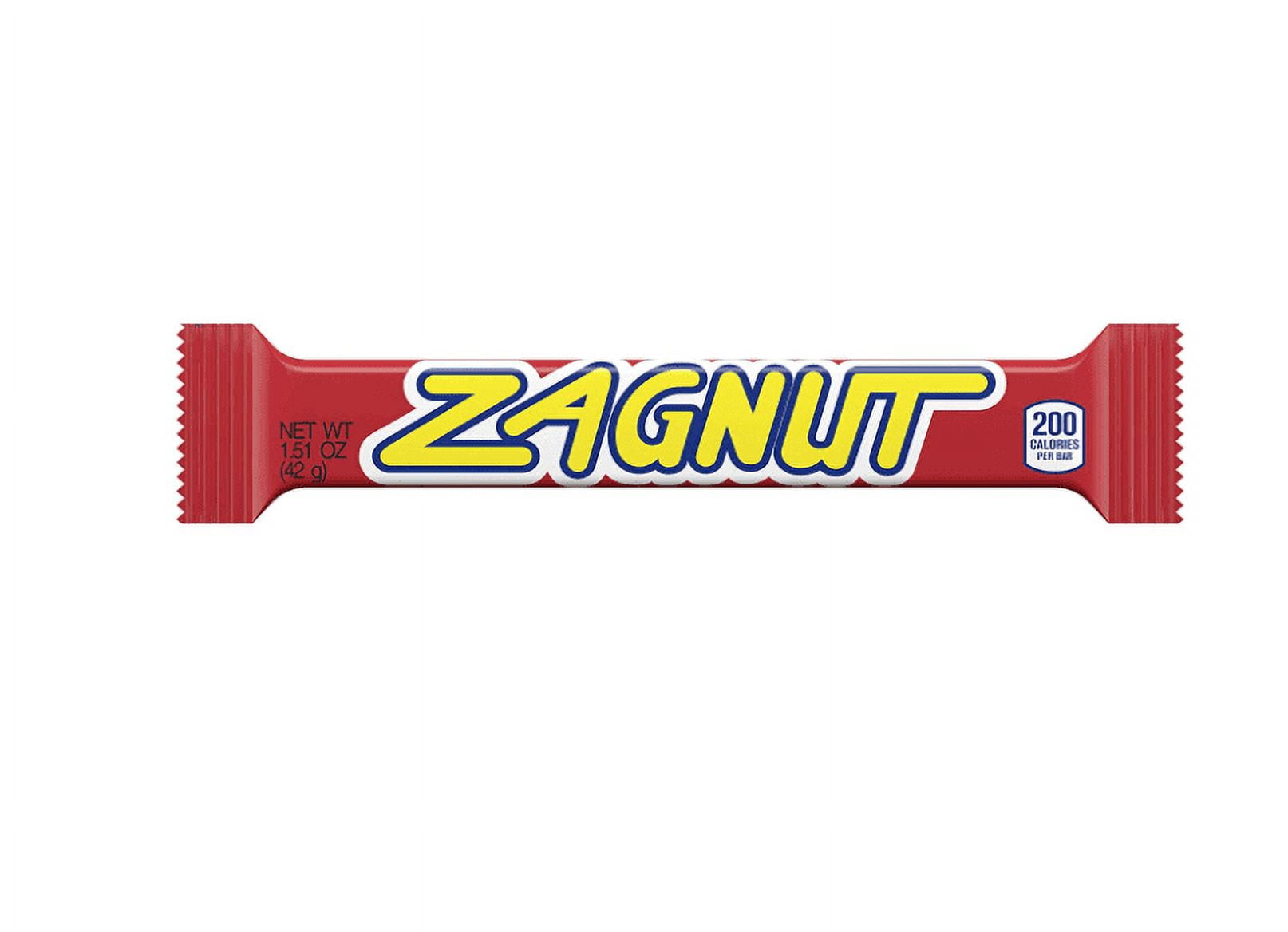 ZAGNUT Crunchy Peanut Butter with Toasted Coconut Candy, Bulk Candy, 1.51 oz Bar (18 Count)(PACK OF 2)tatol 36 count