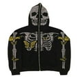 thumbnail image 1 of MesaSe Skeleton Sweat à Capuche Femmes Hommes Sweat-Shirt Imprimé Graphique, 1 of 3