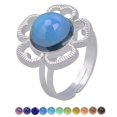 thumbnail image 2 of Guodhu Mood Ring Color Changing Inspirational Mystique Marble Adjustable Open Ring, 2 of 2