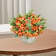 thumbnail image 5 of Decoración del hogar Flores artificiales Flores falsas Ramo de simulación Rosas Yasi Hogar Sala de estar Flores decorativas Boda Arreglos de jardinería Flores de simulación Ramo de simulación de rosas, 5 of 6