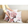 thumbnail image 3 of Ambesonne Summer Throw Pillow Cover 2 Pack, Butterflies Blossoms, 20", Multicolor, 3 of 6