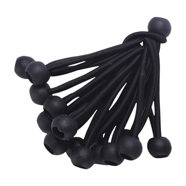 Guardoinrt 36x Ball Bungee Cords Lightweight Elastic Bungee Ropes for Replacement Ball Bungee Cords Tent Canopy Wires