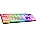 thumbnail image 4 of XINQIHANG Pudding Keycaps-Double Shot PBT Keycap Set with Translucent Layer, for Mechanical Keyboards, Full 104 Key Set, OEM Profile, English (US) Layout-Pink (644H7AA#ABA), 4 of 6