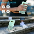 thumbnail image 2 of Compatible with Samsung S10e Case Glitter Clear Green,Phone Samsung Galaxy S10e Case Silicone Transparent Soft TPU Women Girls Shockproof Protective Slim Cover (Green), 2 of 13