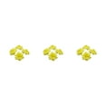 thumbnail image 2 of Wweixi 50pack/lot Stunning Bouquets With Soft Texture And Realistic Appearance Low Maintenence Fiber Wide Application Yellow 4.5cm 3Set, 2 of 6