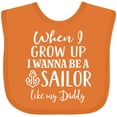 thumbnail image 3 of Inktastic Future Sailor Like Daddy Boys Baby Bib, 3 of 4