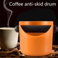 thumbnail image 3 of 2x Antislip Cafetera Boca recta Naranja Negro Gloria  tazón de fuente de golpe de café antideslizante, 3 of 9