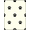 Black Cream, Pattern 15, variant on ODIKA Bordered Feline Motif Symmetrical Track Whimsical Round Print Refined Structured for Home Office, Gaming Room, Under Desk, Non-Slip Chair-Friendly