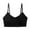 Black, variant on Yoyauz V-Neck Women's Sports Bra - Adjustable Thin Shoulder Straps With Padding Yoga Top Basic Wireless Camisole Vest