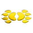 thumbnail image 1 of 1 Pc Calcomanía de Parachoques Patrón Garra de Oso Impermeable de Goma Suave Tono Dorado para Motocicleta Ventanas Laptops Maletas Sticker para Bloquear Rasguños 15x6.5cm, 1 of 6