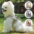 thumbnail image 5 of Arnés de pecho para mascotas estilo chaleco, correa reflectante para perros y gatos, accesorios para mascotas, color gris (XL), 5 of 5