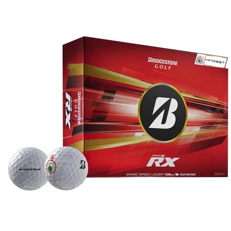 Bridgestone Tour B-RX Mindset Golf Balls (White, 12pk) 1 Dozen 2026 NEW