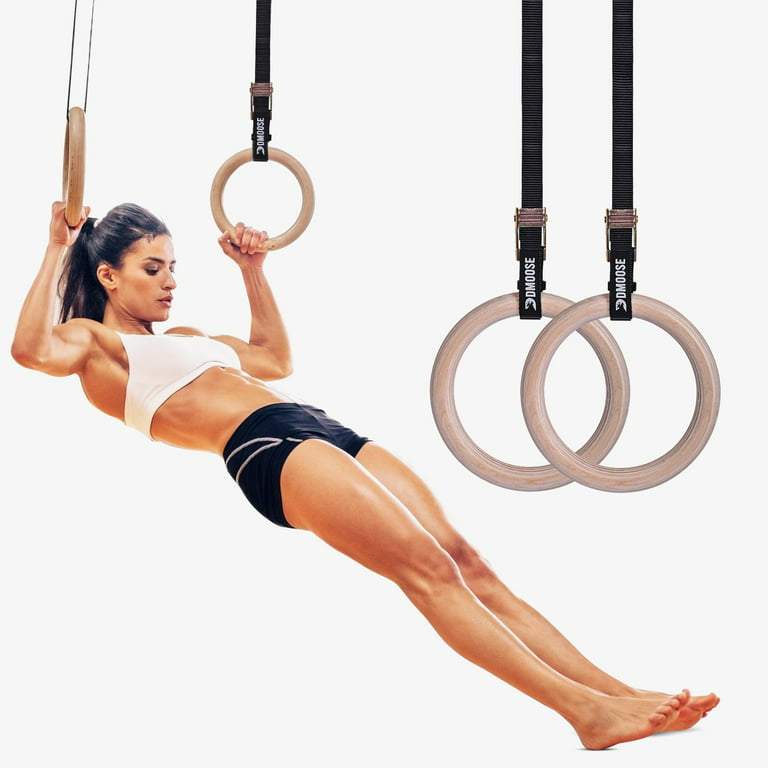 28mm/32mm Fitness Rings Gymnastic Rings Pull-Up Rings for Body