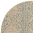 thumbnail image 5 of SAFAVIEH Outdoor LND174K Linden Collection Aqua / Cream Rug, 5 of 7