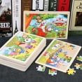 thumbnail image 6 of Wooden Puzzles Toys for Toddler Ages 1-4, 1 Pack with 20-Piece Farm, Animals Theme Wood Jigsaw Puzzles, Preschool Educational Brain Teaser Toys for Boys and Girls 3-6 Years Old., 6 of 8
