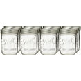 thumbnail image 4 of Table Decor Mason Jar With Lid Wide Mouth Pint 16 Oz 12 Pack, 4 of 7
