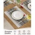 thumbnail image 2 of Juego de 4 individuales Leetaltree negro y blanco resistentes al calor, 2 of 9