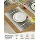 thumbnail image 2 of Juego de 4 individuales Leetaltree negro y blanco resistentes al calor, 2 of 9