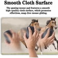 thumbnail image 5 of Desktop Mat Horses Computer Pad, Large Mouse Pads Desk Mat for Men Mouse Pad for Men, Computer Desk Decorations Waterproof Non-Slip Rubber Base, 35.4 X 15.7 inch for Work/Game/Office/Home, 5 of 6