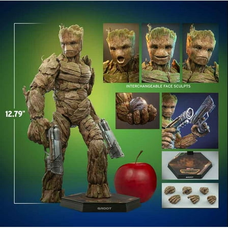 Guardians Of The Galaxy Volume 3 12 Inch Action Figure 1/6 Scale - Groot Hot Toys 912309