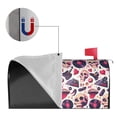 thumbnail image 2 of Rateoe Skull lips record Guitar Printed Mailbox Covers - Easy to Install Fall, Winter, Spring, Summer Mailbox Cover - Weather and UV-Resistant Mailbox Decor - Mailbox Magnetic Covers-21x18 in, 2 of 8