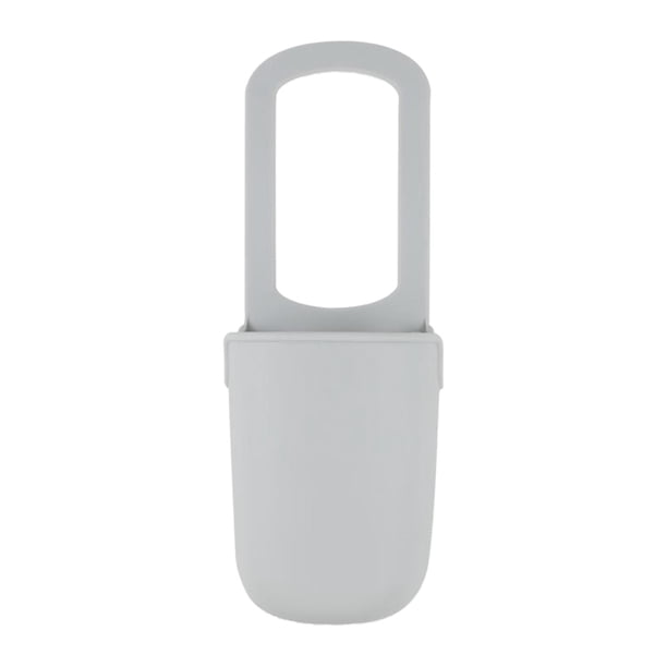 Portavasos para bicicleta, portavasos de silicona para cochecito, taza de vacío de silicona, soporte Universal para botella de agua para bicicleta, co gris