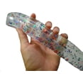 thumbnail image 4 of 2 Super Long Huge Jumbo Water Trick Snakes - Filled with Sparkle Streamers and Glitter - Stress Toy - Slippery Tricky Wiggly Wiggler Tube - Wiggler Sensory Fidget Can't Hold (Random Colors), 4 of 5
