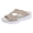 Gold, variant on Glitter Slide Sandals for Women, Sparkly Platform Walking Shoes, Two Strap Comfort Slides, Women's Glitter Slide Sandals - Sparkly Two Strap Platform Comfort Walking Shoes, Camouflage 9.5
