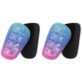 thumbnail image 1 of 1 Par Miniespinilleras Espinilleras Pequeñas Protector Piernas Fútbol (S) Color Morado, 1 of 6