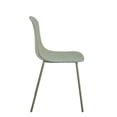 thumbnail image 4 of XDECO Stackable Dining Chair Set of 4, Minimalist Modern Water Resistant Chair for Indoor Outdoor, 300lbs Capacity, Easy Assembly,Sage Green, 4 of 7