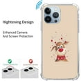 thumbnail image 3 of Christmas Reindeer Case Compatible with iPhone 11 Pro Max,Unique Art Design TPU Shock-proof Full Cover, 3 of 4