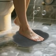 thumbnail image 6 of Silicone Shower Foot Scrubber Mat with Suction Cups, Exfoliating Bath Wash Pad for Feet and Back Cleaning, Non- Wall Mounted Foot Cleaner for Men and Women, Bathtub Shower Mat, 6 of 6